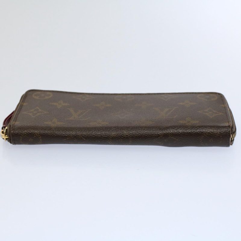 Louis Vuitton Monogram Portefeuille Clemence Wallet Fuchsia M60742 Auth ep2495 - Image 6