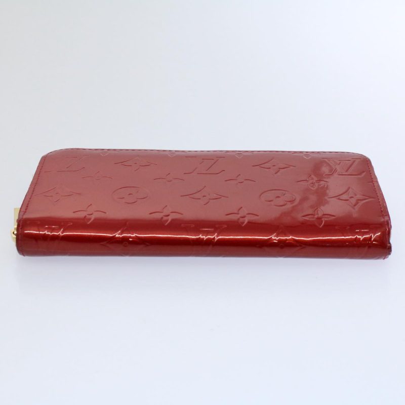 Louis Vuitton Monogram Vernis Zippy Wallet Long Wallet Red M91981  ep2496 - Image 6