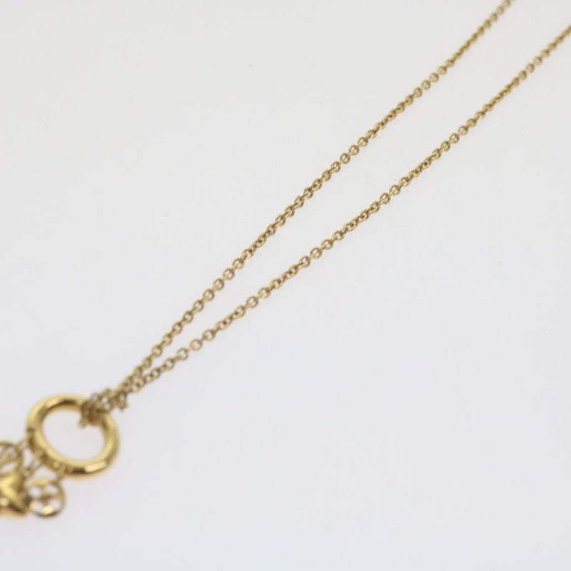Louis Vuitton Koriemai Blooming Strass Necklace Gold Tone M00592  ep2501 - Image 2