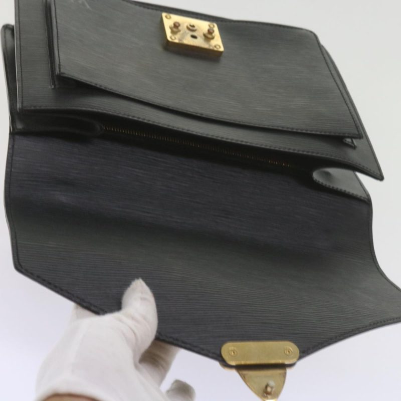 Louis Vuitton Epi Monceau 28 Hand Bag Black M52122  ep2519 - Image 8