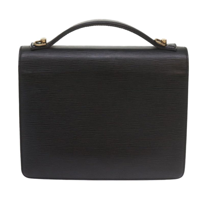Louis Vuitton Epi Monceau 28 Hand Bag Black M52122  ep2519 - Image 2