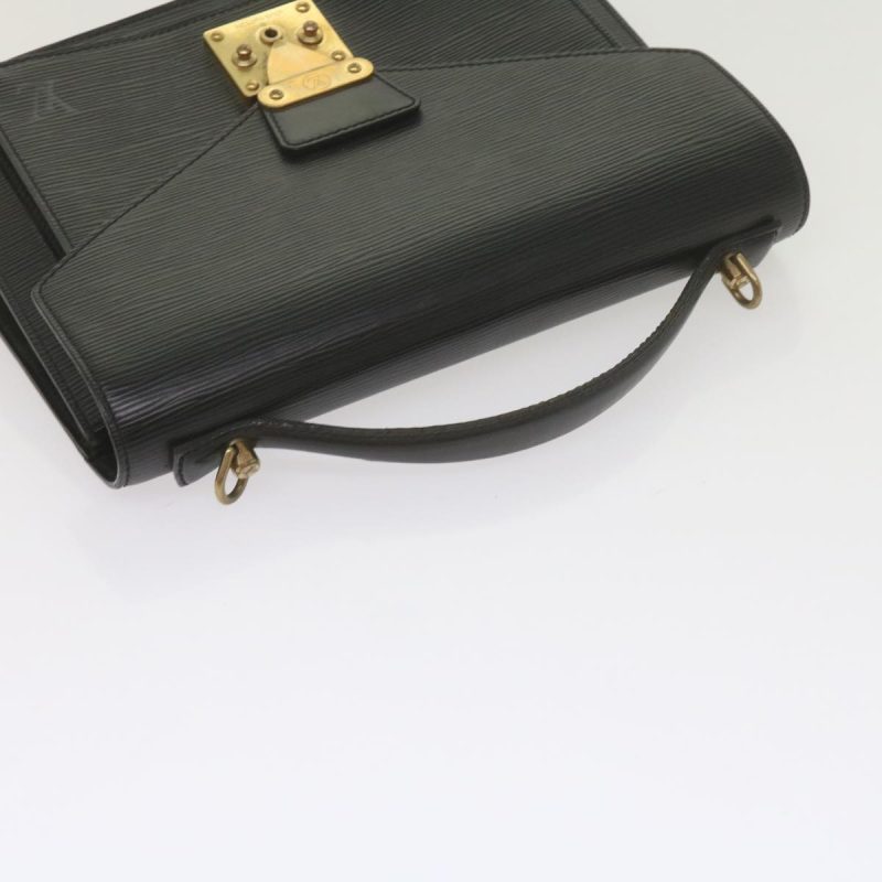Louis Vuitton Epi Monceau 28 Hand Bag Black M52122  ep2519 - Image 6