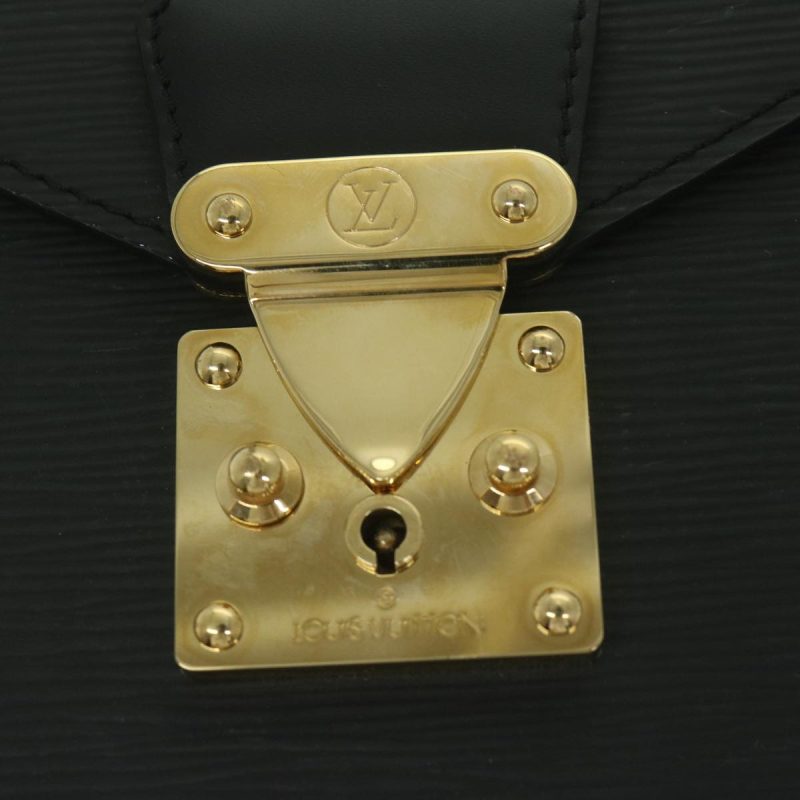 Louis Vuitton Epi Serviette Conseiller Briefcase Black M54422  ep2530 - Image 9