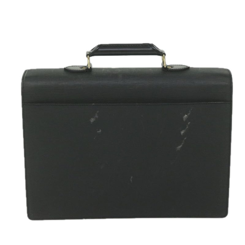 Louis Vuitton Epi Serviette Conseiller Briefcase Black M54422  ep2530 - Image 2