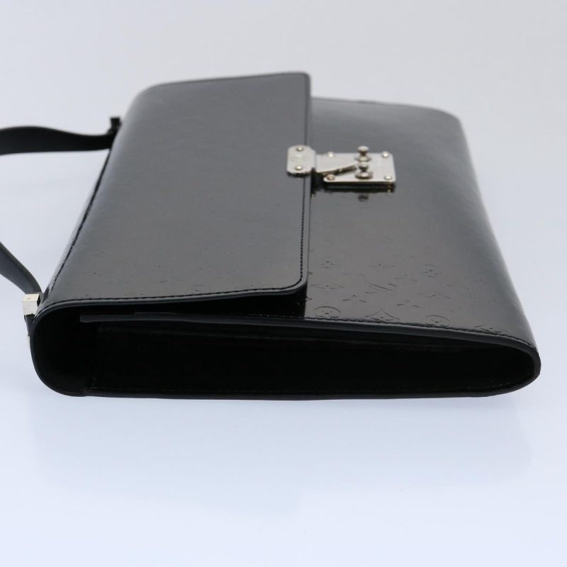 Louis Vuitton Monogram Mini Glace Anushka GM Hand Bag Black M92229 Auth ep2541 - Image 3