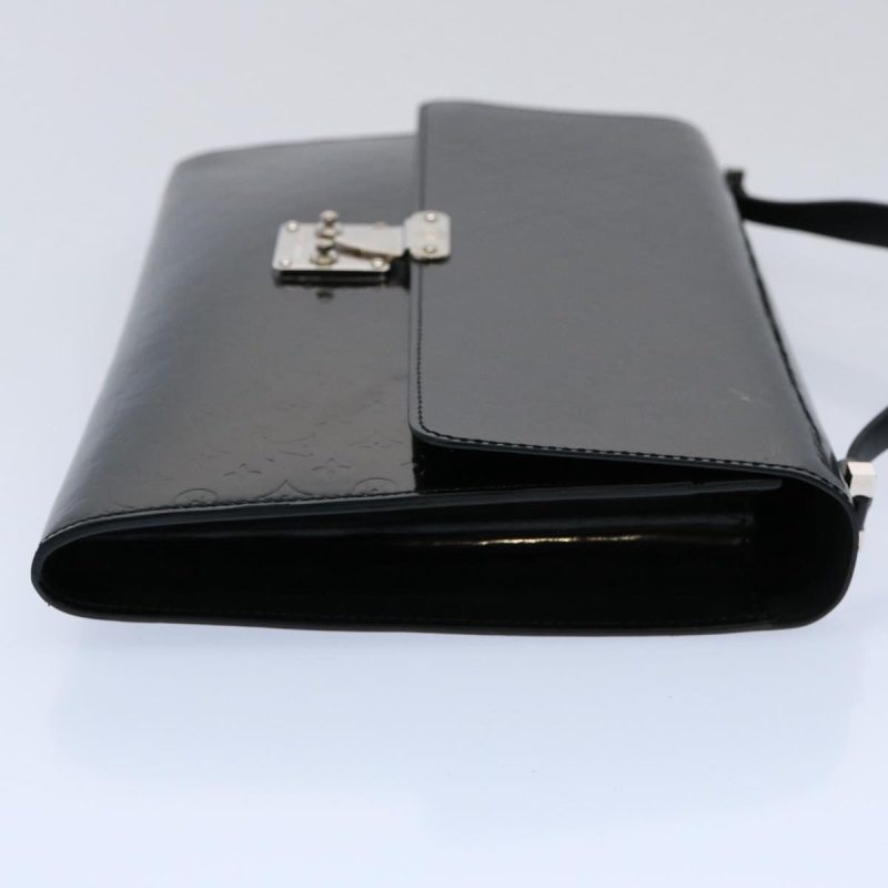 Louis Vuitton Monogram Mini Glace Anushka GM Hand Bag Black M92229 Auth ep2541 - Image 4