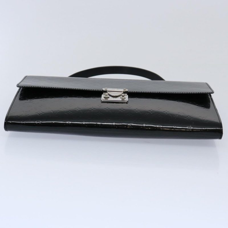 Louis Vuitton Monogram Mini Glace Anushka GM Hand Bag Black M92229 Auth ep2541 - Image 5