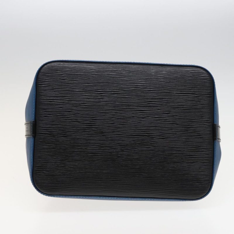 Louis Vuitton Epi Petit Noe Shoulder Bag Bicolor Black Blue M44152 Auth ep4756 - Image 5