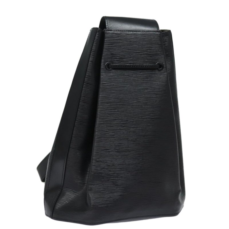 Louis Vuitton Epi Sac A Dos Shoulder Bag Black M80153  ep4762