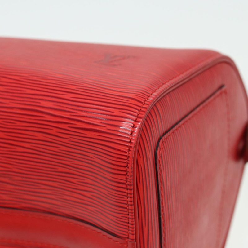 Louis Vuitton Epi Speedy 25 Hand Bag Castilian Red M43017  ep4763 - Image 9