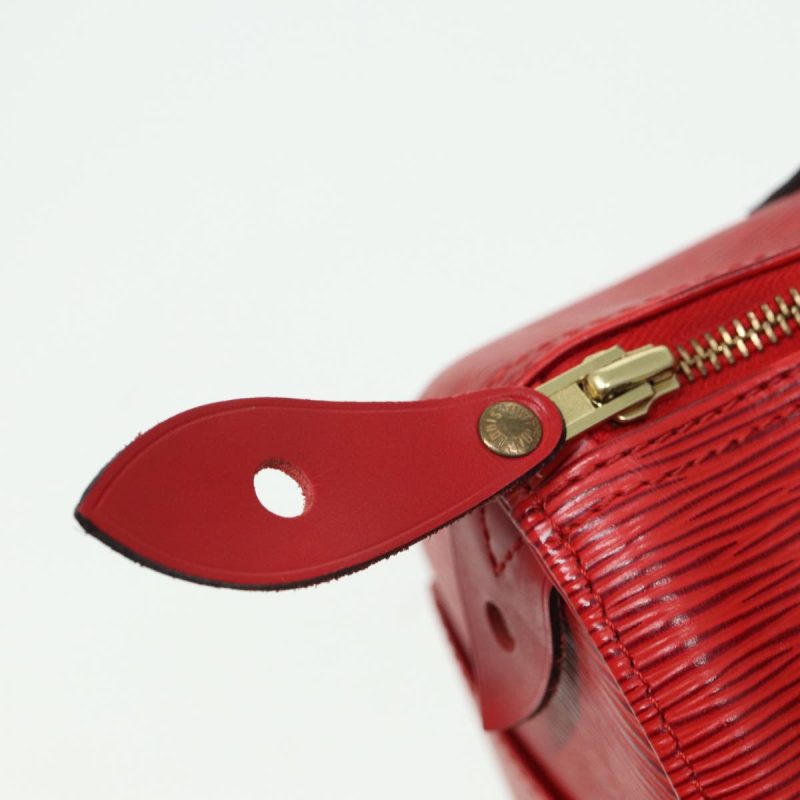 Louis Vuitton Epi Speedy 25 Hand Bag Castilian Red M43017  ep4763 - Image 10
