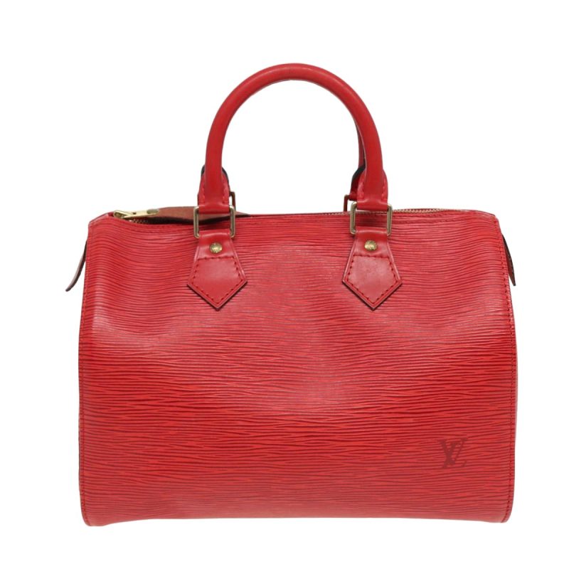 Louis Vuitton Epi Speedy 25 Hand Bag Castilian Red M43017  ep4763 - Image 2