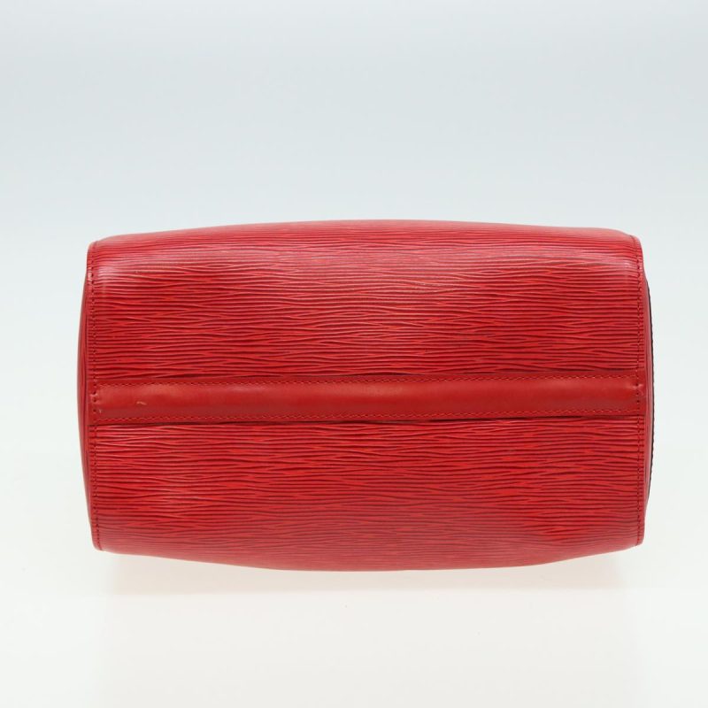 Louis Vuitton Epi Speedy 25 Hand Bag Castilian Red M43017  ep4763 - Image 5