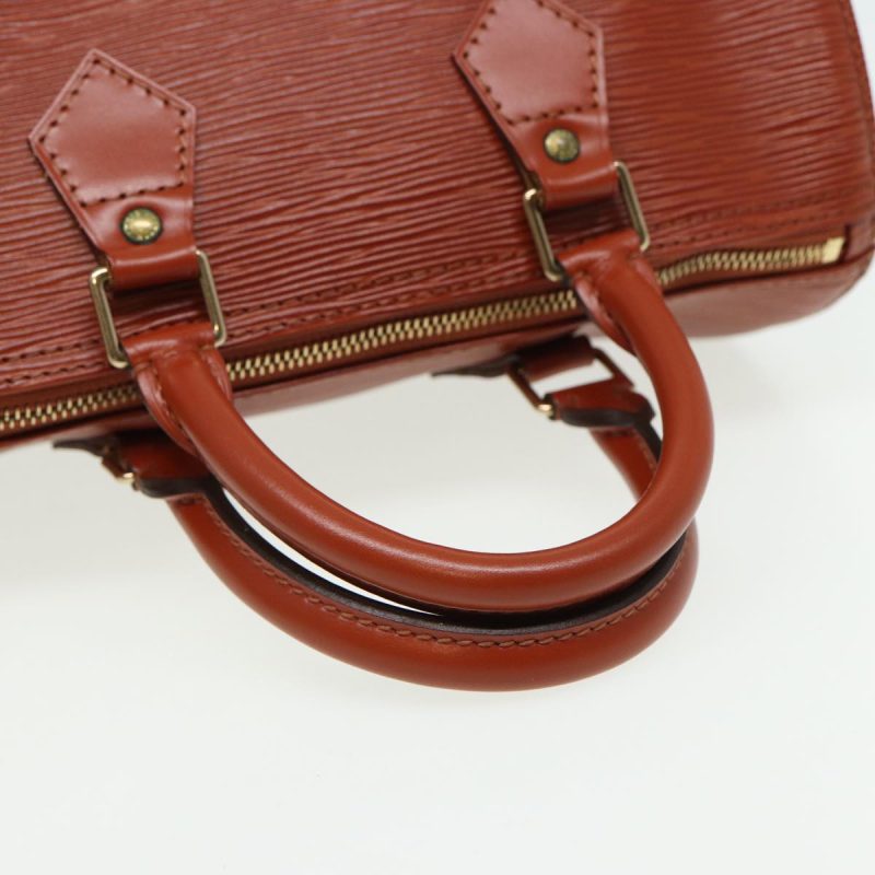 Louis Vuitton Epi Speedy 25 Hand Bag Brown M43013  ep4769 - Image 7