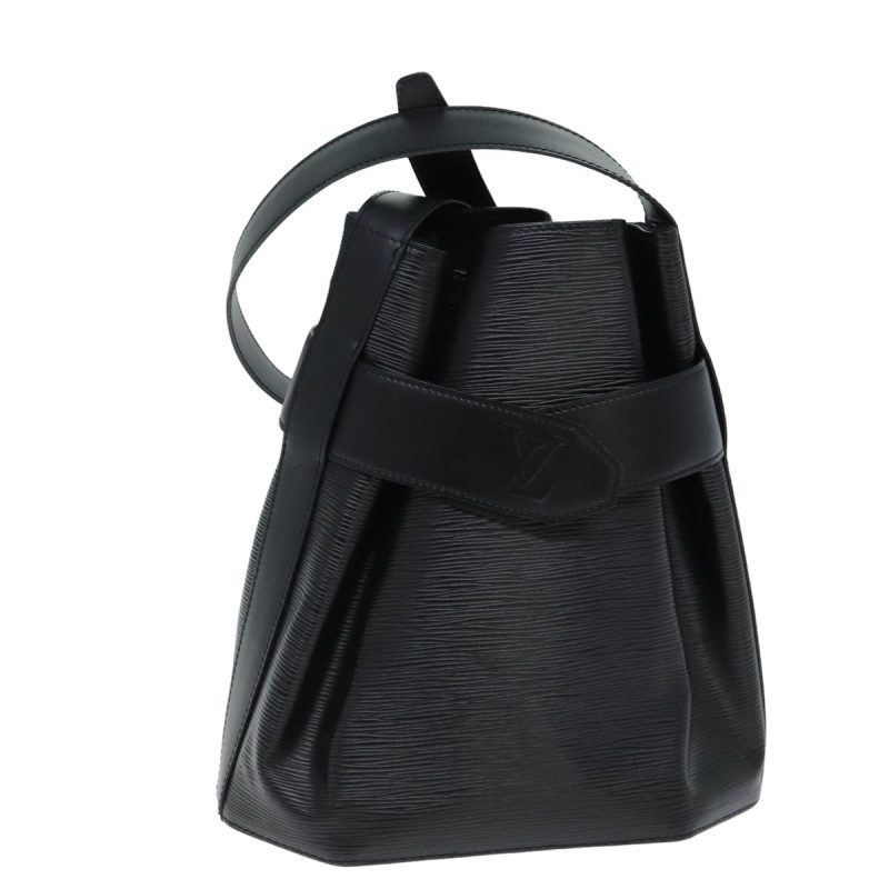 Louis Vuitton Epi Sac Depaule PM Shoulder Bag Black M80157  ep4771