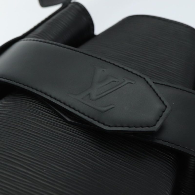 Louis Vuitton Epi Sac Depaule PM Shoulder Bag Black M80157  ep4771 - Image 9