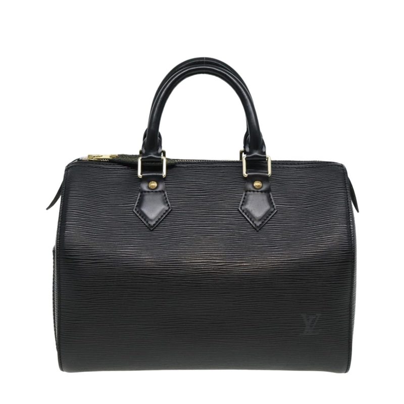 Louis Vuitton Epi Speedy 25 Hand Bag Black M43012  ep4776 - Image 2