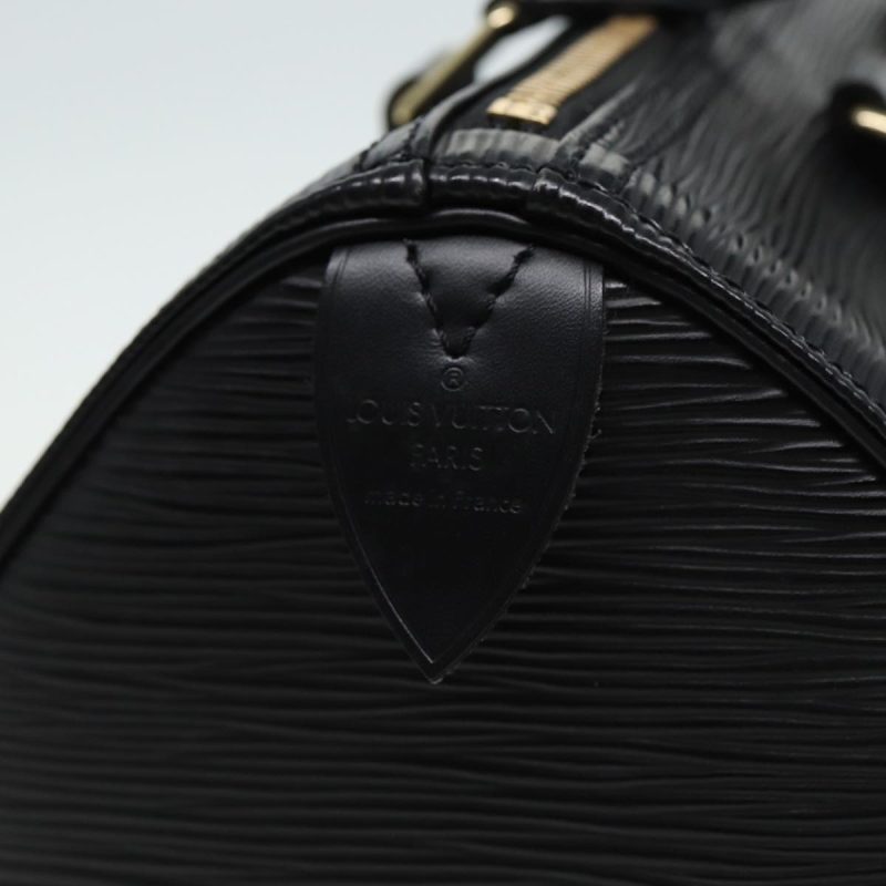 Louis Vuitton Epi Speedy 25 Hand Bag Black M43012  ep4776 - Image 5