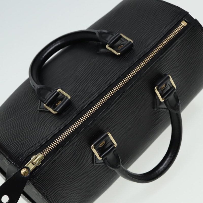 Louis Vuitton Epi Speedy 25 Hand Bag Black M43012  ep4776 - Image 7