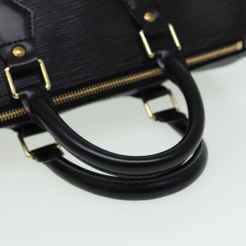 Louis Vuitton Epi Speedy 25 Hand Bag Black M43012  ep4776 - Image 8