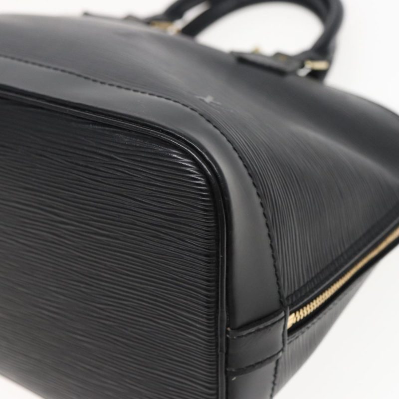 Louis Vuitton Epi Alma Hand Bag Black M52142  ep4778 - Image 9