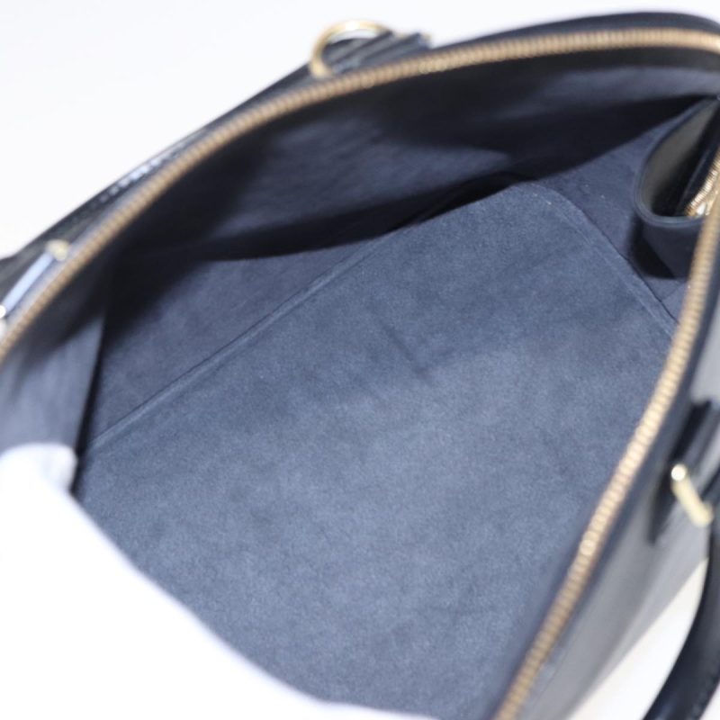 Louis Vuitton Epi Alma Hand Bag Black M52142  ep4778 - Image 10