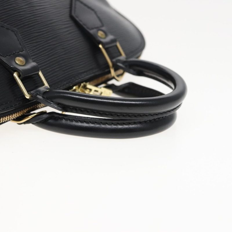 Louis Vuitton Epi Alma Hand Bag Black M52142  ep4778 - Image 7