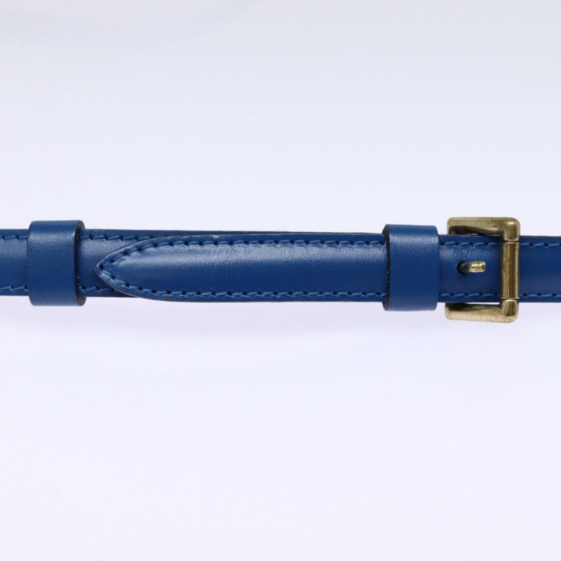 Louis Vuitton Epi Adjustable Shoulder Strap 37""-44.1"" Blue  ep4995 - Image 10