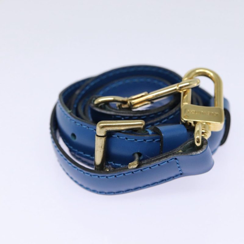 Louis Vuitton Epi Adjustable Shoulder Strap 37""-44.1"" Blue  ep4995 - Image 5