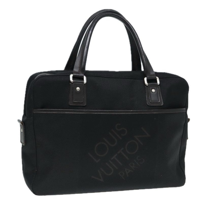 Louis Vuitton Damier Geant Yak Hand Bag Black Noir M93082  ep5319