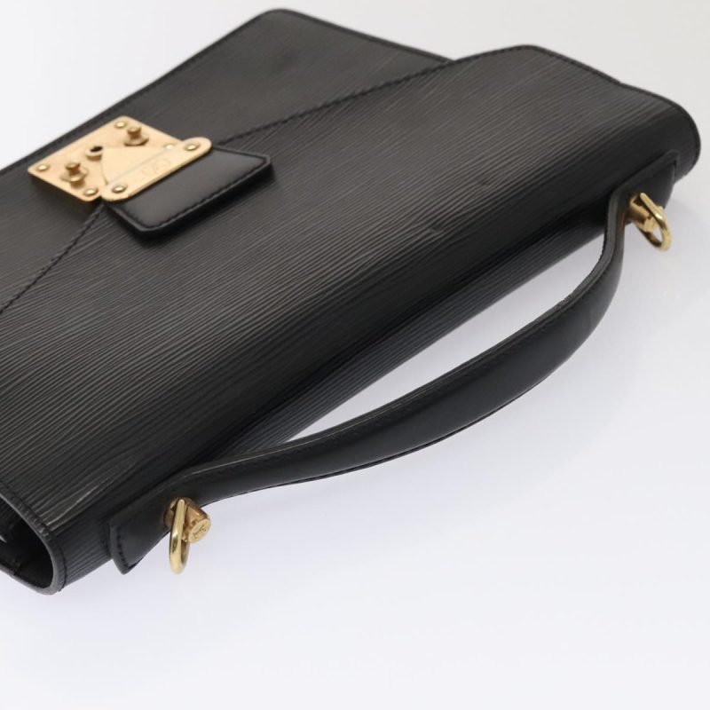 Louis Vuitton Epi Monceau 28 Hand Bag Black M52122  ep5465 - Image 5