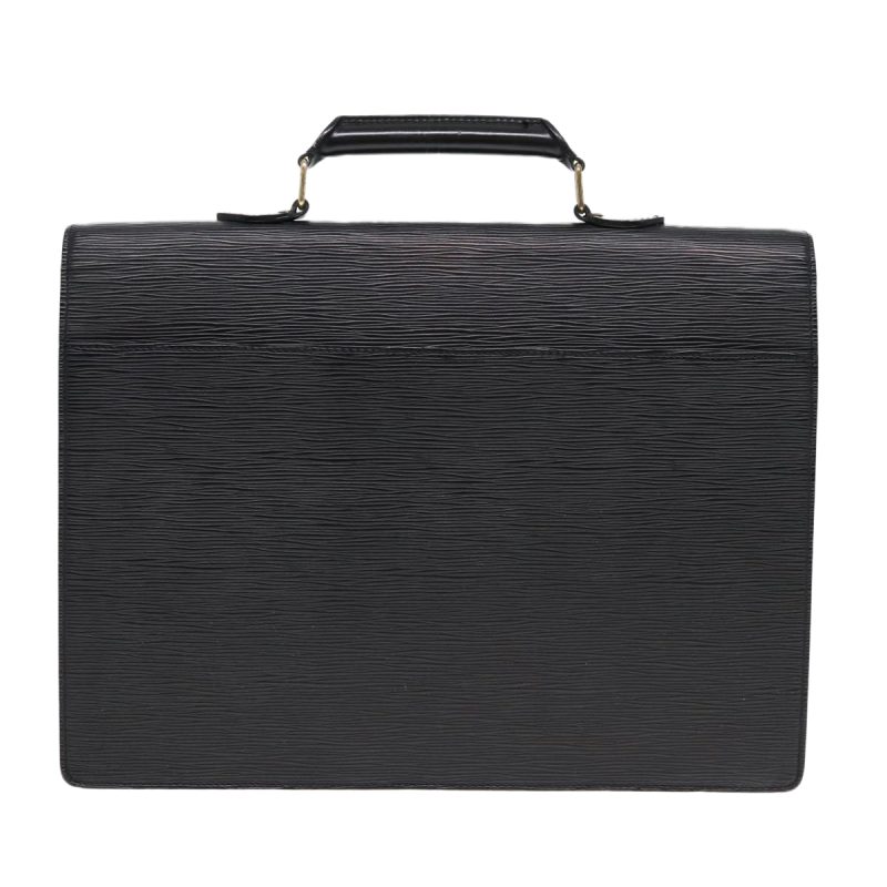 Louis Vuitton Epi Serviette Ambassador Business Bag Black M54412  ep5632 - Image 2