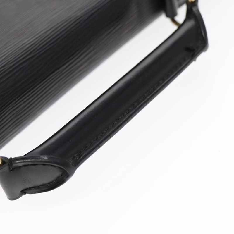 Louis Vuitton Epi Serviette Ambassador Business Bag Black M54412  ep5632 - Image 7