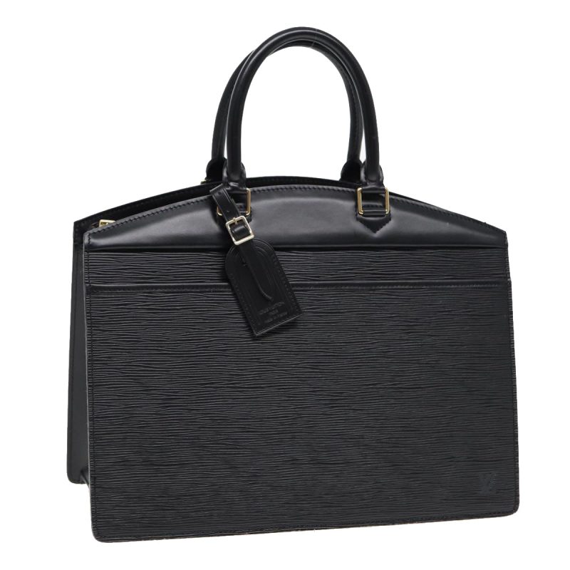 Louis Vuitton Epi Riviera Hand Bag Noir Black M48182  ep5645
