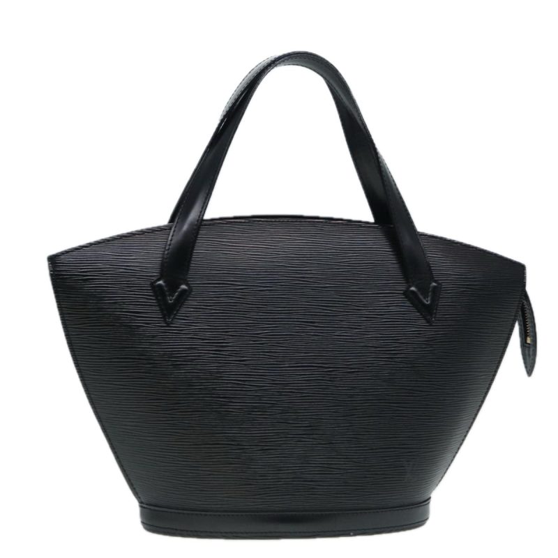 Louis Vuitton Epi Saint Jacques Hand Bag Black M52272  ep5680