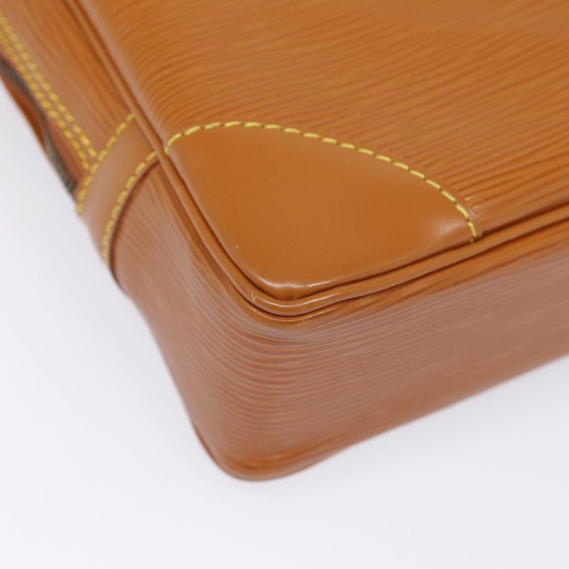 Louis Vuitton Epi Porte Documents Voyage Bag Zipangu Gold M54478  ep5703 - Image 8