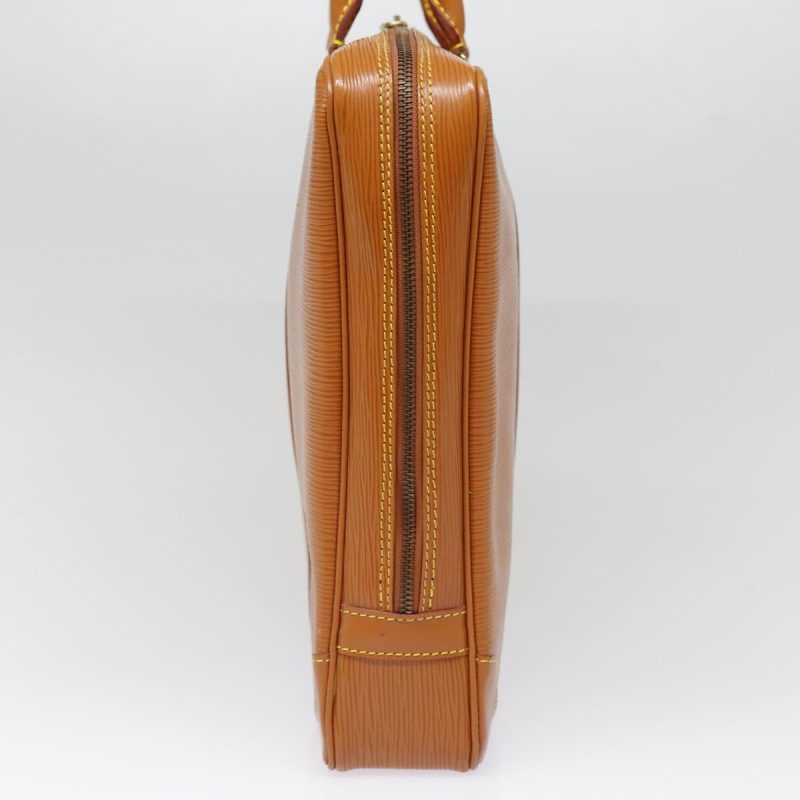 Louis Vuitton Epi Porte Documents Voyage Bag Zipangu Gold M54478  ep5703 - Image 4