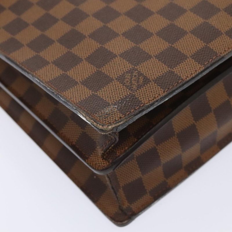 Louis Vuitton Damier Ebene Altona GM Hand Bag N53312  ep5754 - Image 8