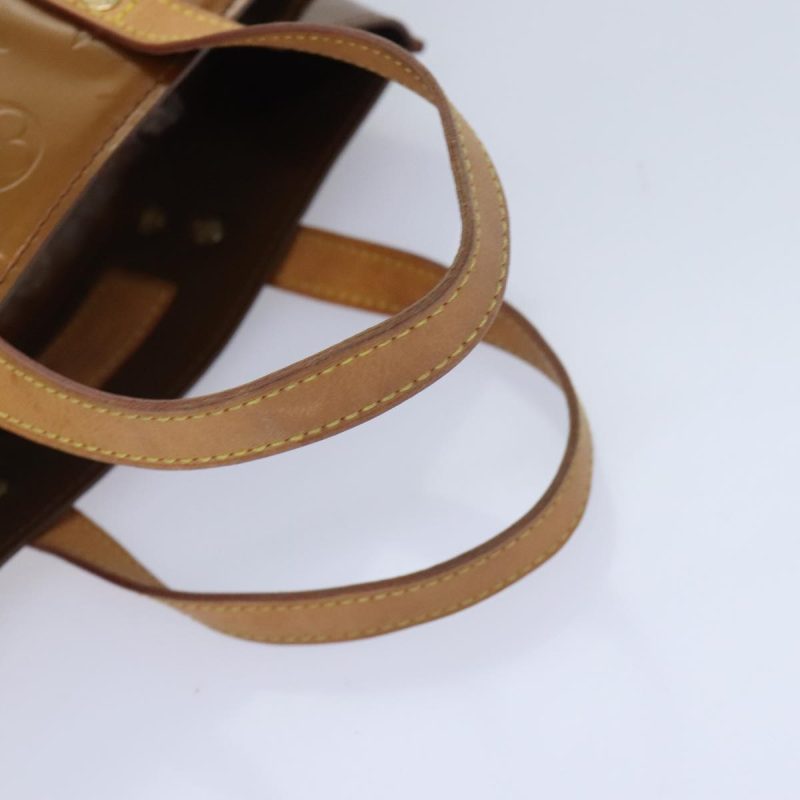 Louis Vuitton Monogram Vernis Reade PM Hand Bag Bronze M91146  ep5763 - Image 7
