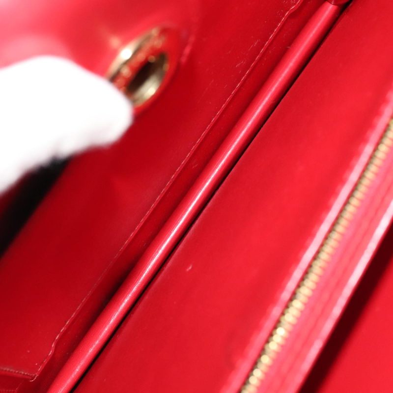 Louis Vuitton Epi Capuchin Shoulder Bag Red M52347  ep5775 - Image 8