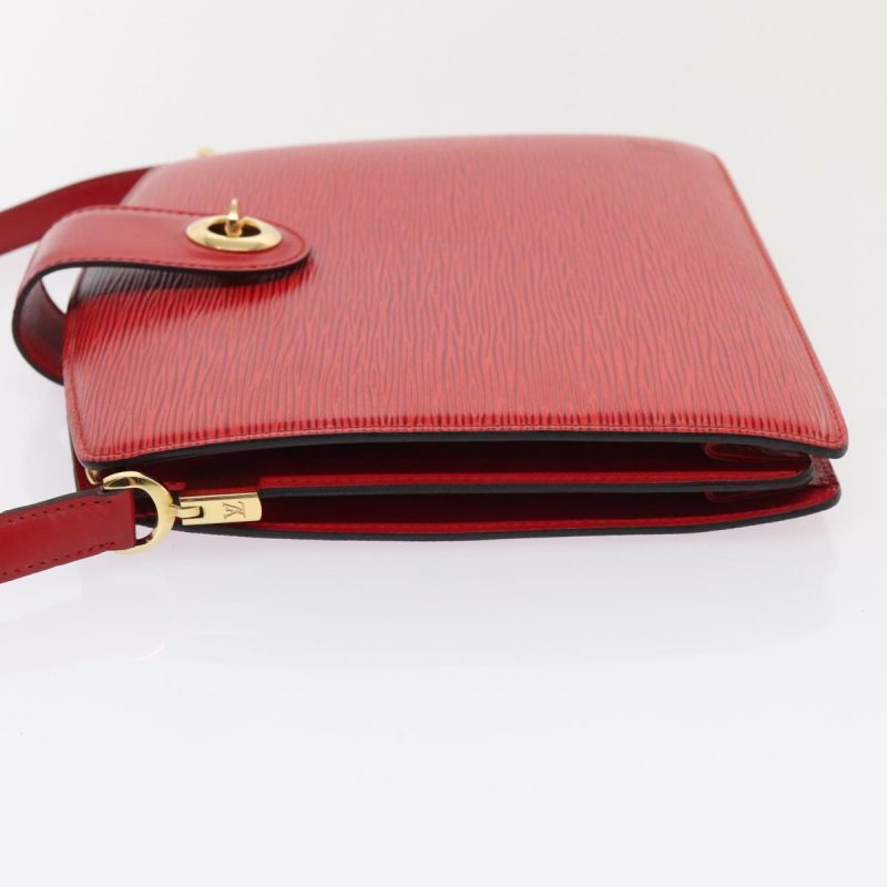 Louis Vuitton Epi Capuchin Shoulder Bag Red M52347  ep5775 - Image 4