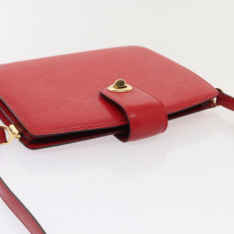 Louis Vuitton Epi Capuchin Shoulder Bag Red M52347  ep5775 - Image 6