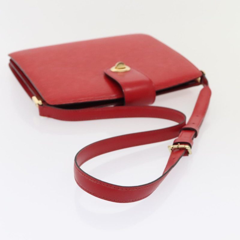 Louis Vuitton Epi Capuchin Shoulder Bag Red M52347  ep5775 - Image 7