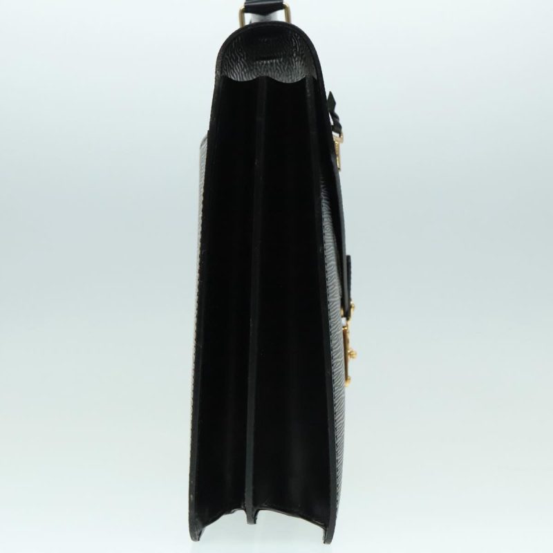 Louis Vuitton Epi Serviette Conseiller Business Bag Black M54422  ep5810 - Image 5