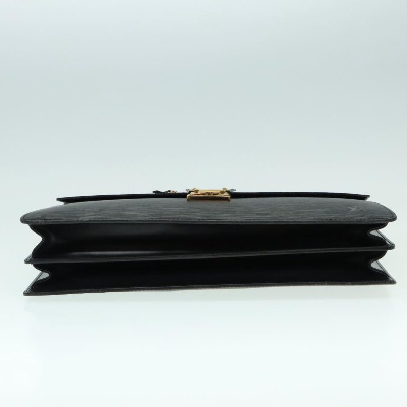 Louis Vuitton Epi Serviette Conseiller Business Bag Black M54422  ep5810 - Image 9