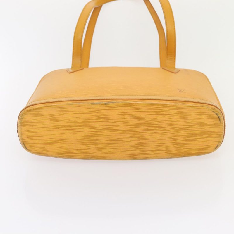 Louis Vuitton Epi Lussac Shoulder Bag Yellow M52289  ep5833 - Image 5