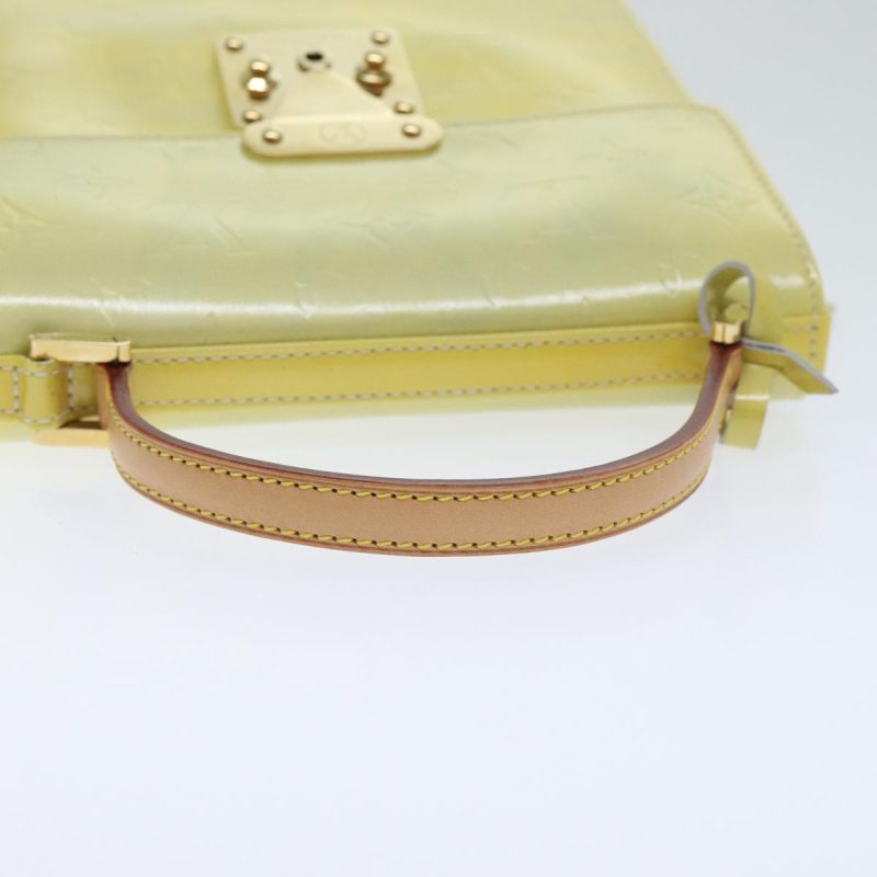 Louis Vuitton Monogram Vernis Spring Street Hand Bag Gris M91029  ep5954 - Image 7