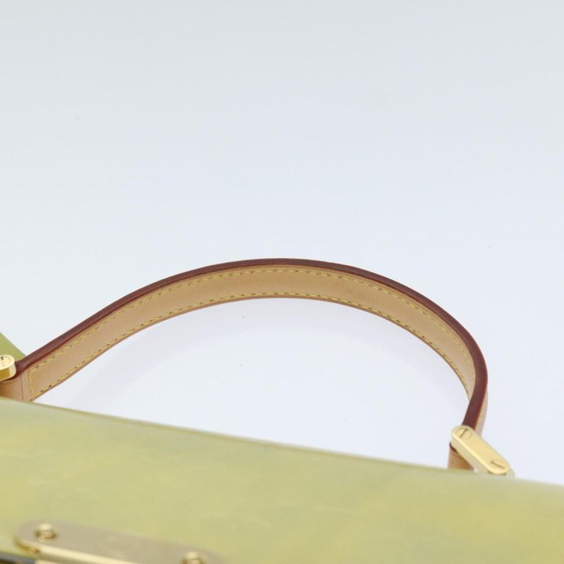 Louis Vuitton Monogram Vernis Spring Street Hand Bag Gris M91029  ep5954 - Image 8