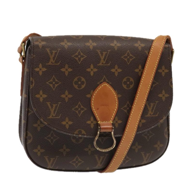 Louis Vuitton Monogram Saint Cloud GM Shoulder Bag M51242  ep5963