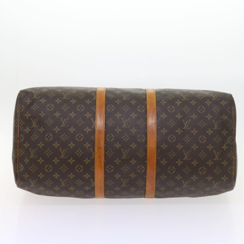 Louis Vuitton Monogram Keepall 55 Boston Bag M41424  fm2959 - Image 5